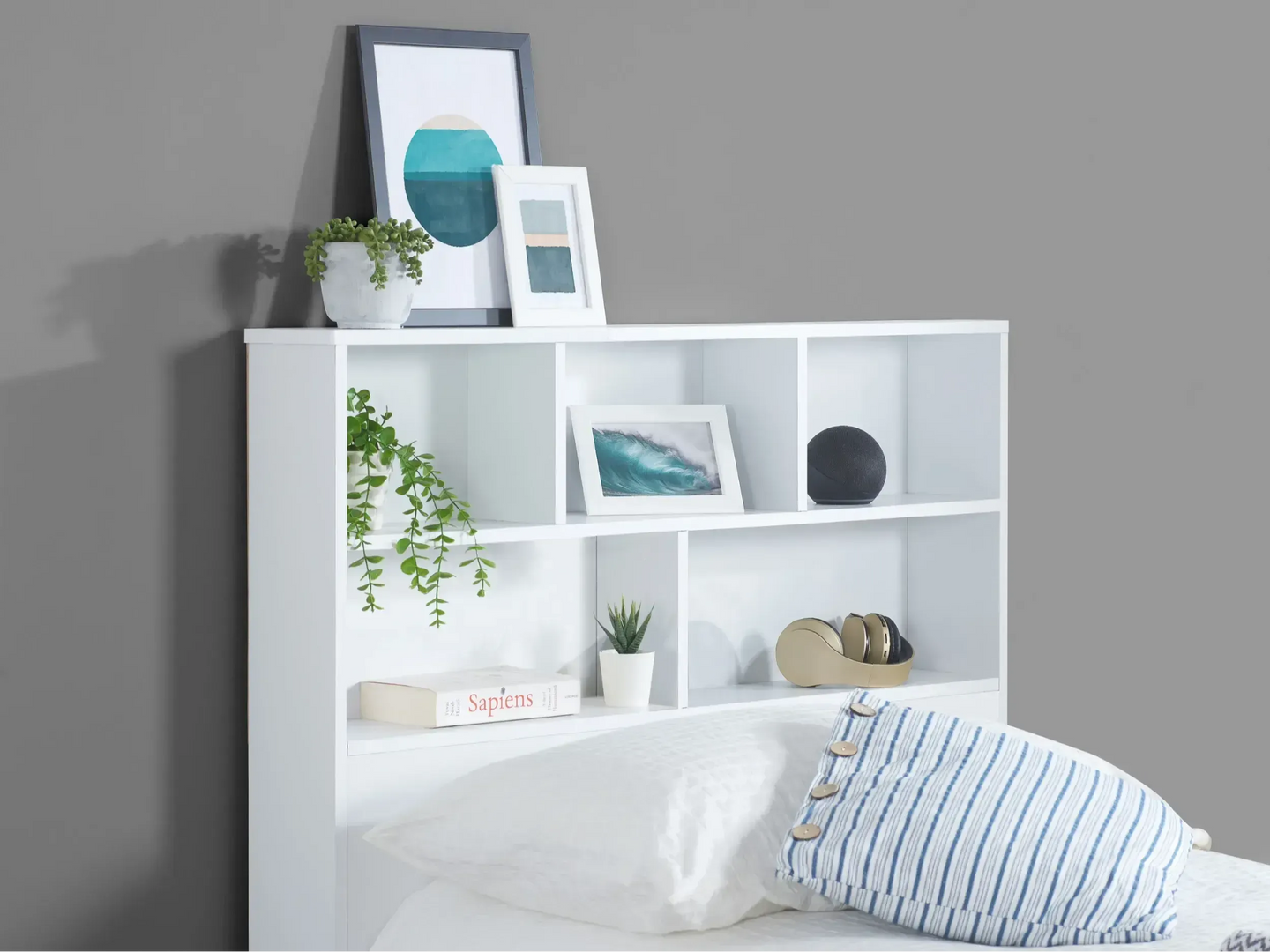 Alfie White Storage Bed